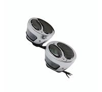 Fanale posteriore a LED per moto, per Harley Bobber, Chopper, Cafe, Racer, Cruiser, Custom (cromo fumé)