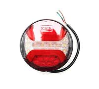 Fanale posteriore a LED rotondo diametro 122 con luce di freno, luce di posizione, indicatore di direzione per rimorchi, camion, auto, ecc.