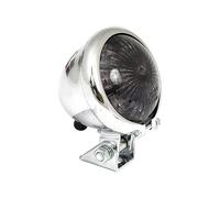 Fanale posteriore a LED stile Bates. Cromato. Lente fumé.