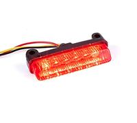 Fanale posteriore a LED, universale, verticale, rosso, con marchio CE