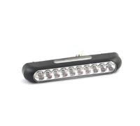 Fanale posteriore a ledline led nero lente trasparente universale