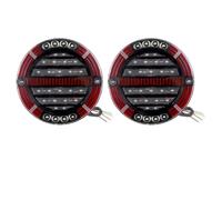 Fanale Posteriore Auto Fanale Posteriore LED Rotondo | Indicatore Direzione Sequenziale Luce Stop Freno DRL Camion Rimorchio Furgone Camion RV Bus(2 piece)