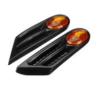 Fanale posteriore auto Indicatore laterale per Maker LED per luce di segnale per BMW per MINI per COOPER R56 R57 R58 R59 2007-2013 OEM 63137260202 63137260201(Black Amber)