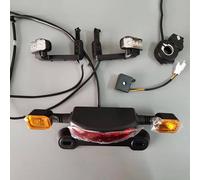 Fanale Posteriore Bici Elettrica LED con Tre Funzioni Freno Segnale Guida