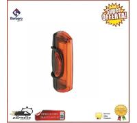 Fanale Posteriore Bici Led 100 Lumen Ricaricabile Usb 4 Funzioni Luce Bicicletta