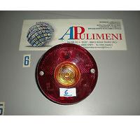 FANALE POSTERIORE C/LUCE TARGA FIAT OM AUTOCARRO RIMORCHIO ø140 mm LEART ARIC