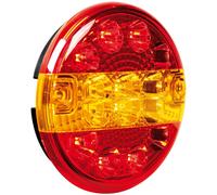 LAMPA - Fanale rotondo posteriore Led 3 funzioni, 12/24V