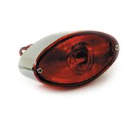 Fanale posteriore cateye alloggiamento pressofuso cromato