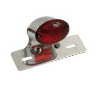 Fanale posteriore Cateye medio. Cromato. Staffa in alluminio.