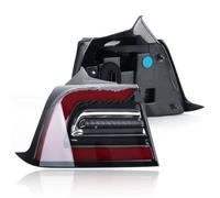 Fanale Posteriore Compatibile con Tesla per Model 3 2017 2018 2019 2020 Car Rear Tail Light Cover Fendinebbia Indicatori di direzione Lampada Luce freno Accessori auto(1 pair)