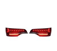 Fanale posteriore compatibile for Audi Q7 2006-2015 Luci posteriori con animazione sequenziale degli indicatori di direzione Freno di stazionamento Faro Facelift(2010-2015 sliver)