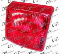 FANALE POSTERIORE COMPLETO ROSSO COMPATIBILE CON PIAGGIO VESPA FL 2 HP 50 1992 FARO STOP FANALINO
