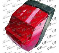FANALE POSTERIORE COMPLETO ROSSO COMPATIBILE CON PIAGGIO VESPA PX P 150 X 1980 FARO STOP FANALINO
