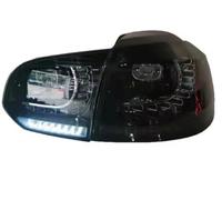 Fanale Posteriore Coppia Fanali Posteriori Auto Per VW Per Golf 6 Per Mk6 Per R20 Luce Svolta Sfarfallio Acqua Corrente Fanale Posteriore(2 side smork)