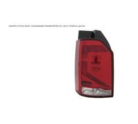 Fanale posteriore destro bianco rosso per vw transporter t6 2019 in poi 1 porta