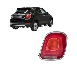 Fanale Posteriore DESTRO DX Adatto per FIAT 500X 2015-2018 (Cornice Cromata)