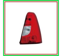 Fanale Posteriore Destro Senza Porta Lampada-Bianco-Rosso Mod 4 Porte Dacia Loga