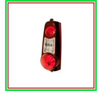 Fanale Posteriore Destro Senza Porta Lampada-Nero Mod 2 Porte Citroen Berlingo-(