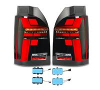 Fanale posteriore esterno Per VW Per Multivan T6 Pre-Facelift 2016 2017 2018 2019 Facelift Look Dynamic Full LED Fanali Posteriori Fanale Posteriore Per LED Gruppo Fanale Posteriore(Black Smoked)