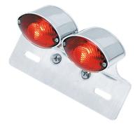 Fanale posteriore GZP Dual mini cateye con licenza.brc