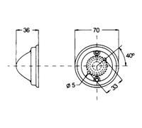 Fanale posteriore HELLA 2SA 997 022-001