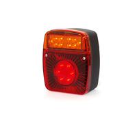 Fanale posteriore LED Ama 12-24V 121x56x101mm dx