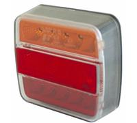 Fanale posteriore LED Ama 12-24V dx/sx con 14 LED