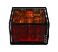 Fanale Posteriore LED FRISTOM FT-222 Universale 4 Funzioni 12 V Baionetta 5 PIN