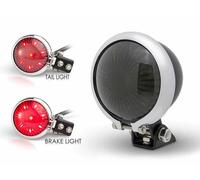 Shin Yo Bates, Fanale posteriore a LED male Nero/Cromato Rosso
