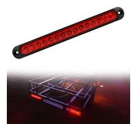Fanale posteriore LED luce stop multivolt 10-30V DC sigillato camion 15LED rosso