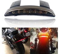 Fanale Posteriore LED Moto Con Frecce Bordo Parafango Posteriore Luce Freno Luce