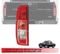 Fanale posteriore LH con utilizzo lampadina per Nissan Frontier Navara D40 20...