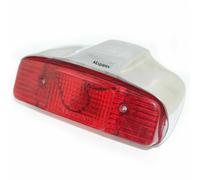Fanale Posteriore Luce Stop In Alluminio Lucidato Lambretta LI 150 Serie 1 2