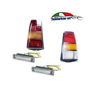 FANALE POSTERIORE - LUCE TARGA KIT 4 PEZZI ADATTABILE FIAT PANDA - PANDA 4X4 198
