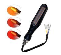 Fanale Posteriore Moto Eurowagens E24 Omologato Luce Sequenziale Amber