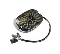 Fanale Posteriore Moto Fanale posteriore per motocicletta, fanale posteriore a LED, fanale posteriore per freno e stop, per Ha&rley Davidson Sportster Softail Dyna Lay Down Glide