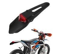 Fanale Posteriore Moto Motocross Luci Di Arresto Del Freno LED Fender, 12V Omologato Portatarga Moto Universale per Enduro Dirt Bike XR250 400 650 WR250F 450F 250X 450X Crf Mx Trail Supermoto