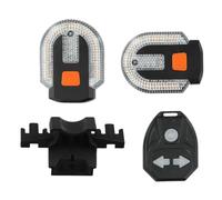Fanale posteriore per bici USB - Lampada di sicurezza per bicicletta con Indicatori di direzione sinistra destra, design ricaricabile | Sentiero per pendolari notturni Equipaggiamento per la p