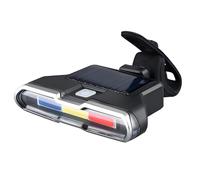 Fanale posteriore per bicicletta potente da 110 lumen, ricaricabile tramite USB, con LED e 5 modalità di luce fissa/lampeggiante.