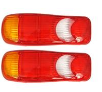 Fanale posteriore per camion eclissi a goccia 2x lente lh & rh coppia adatta per