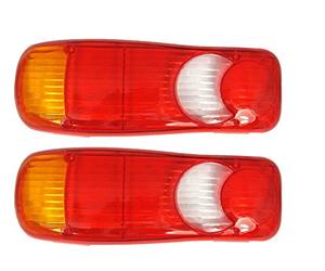Fanale posteriore per camion eclissi a goccia 2x lente lh & rh coppia adatta per