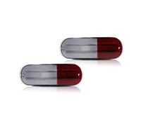 Fanale Posteriore Per Chrysler PT Per Cruiser 2001-2005 Kit Alloggiamenti Luci Retromarcia E Retromarcia Paraurti Posteriore Auto Senza Lampadina/presa Fanali Posteriori Auto(Clear Red Lens)