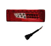 Fanale Posteriore Per Fanali Posteriori Camion Per Scania Fanali Posteriori Rimorchi Per Scania Con Cicalino Luci Posteriori Combinate A LED Da 24 V Fanali Posteriori Auto(1x LH with plug)