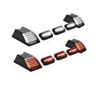 Fanale Posteriore Per Hummer H2 Per 2005, 2007-2009 Per Hummer H2 SUT/SUV Luci Anteriori Posteriori A LED Per Tetto Cabina Luci Ingombro 2003-2009 Fanali Posteriori(10PIECE White Red)