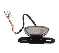 Fanale posteriore per moto Lampada da corsa Staffa per targa Fanale posteriore