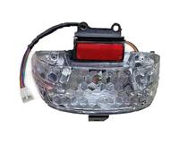 Fanale posteriore per moto Per Dio Per Dio50 AF27 AF28 Kit di montaggio fanale posteriore Luce di stop Luce di svolta Moto Scooter Fanale Posteriore Moto(Bianco)