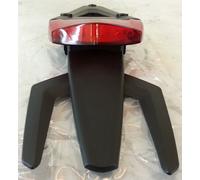 FANALE POSTERIORE PORTATARGA A LED UNIVERSALE ENDURO CROSS MOTARD GEMMA ROSSA