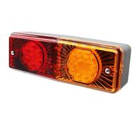 Fanale posteriore rettangolare per trattore e rimorchio a 3 LED - Faro universal