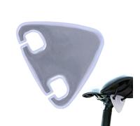 Fanale posteriore riflettente per bicicletta, come segnale di avvertimento notturno | Accessorio da bicicletta per donne, adolescenti e adulti, aumenta la sicurezza durante il ciclismo