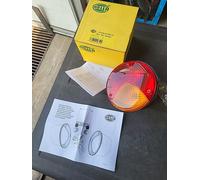FANALE POSTERIORE ROTONDO CAMPER FURGONE CAMION HELLA 2BA964169-041 NUOVO